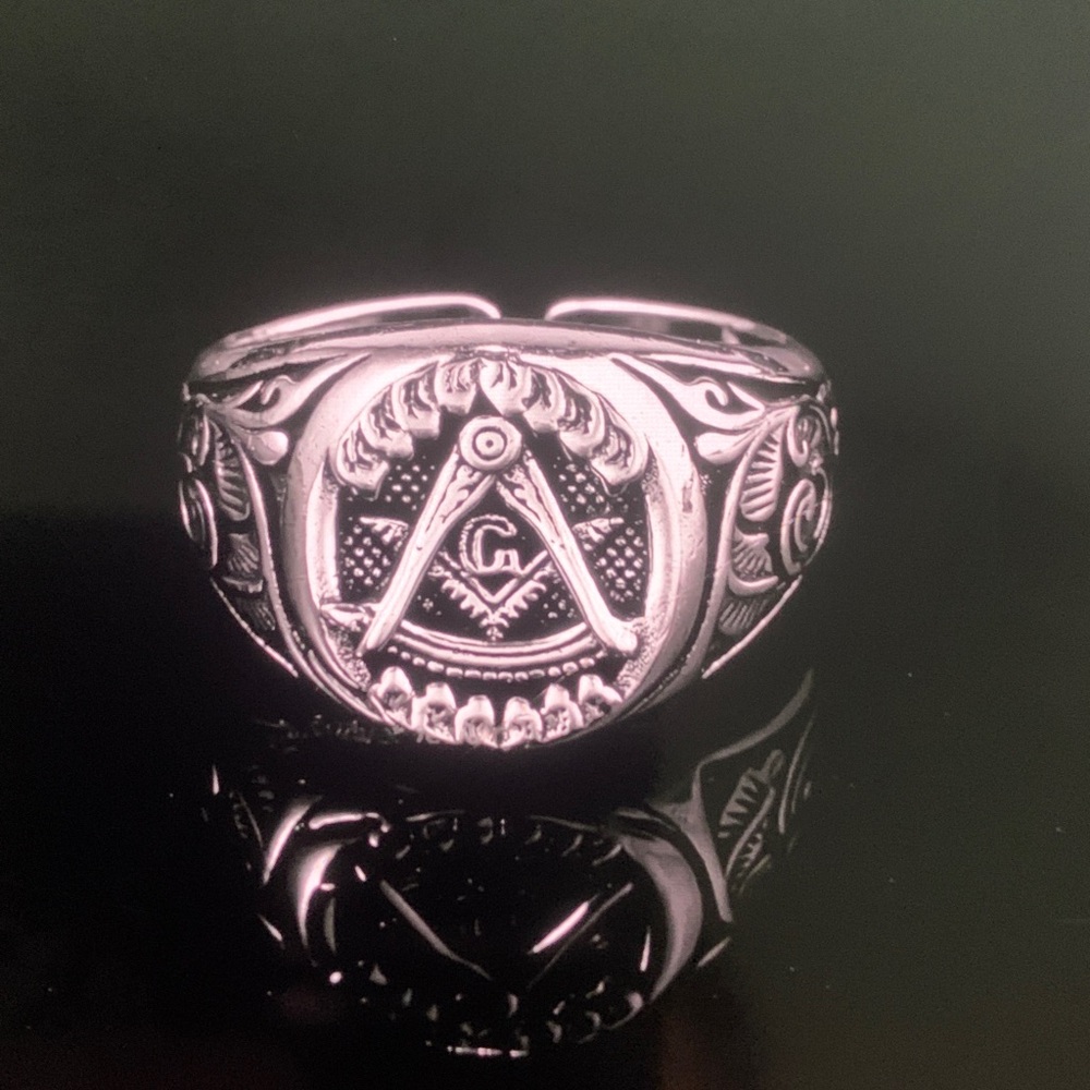 Miansai Silver Symbolic Ring View 4